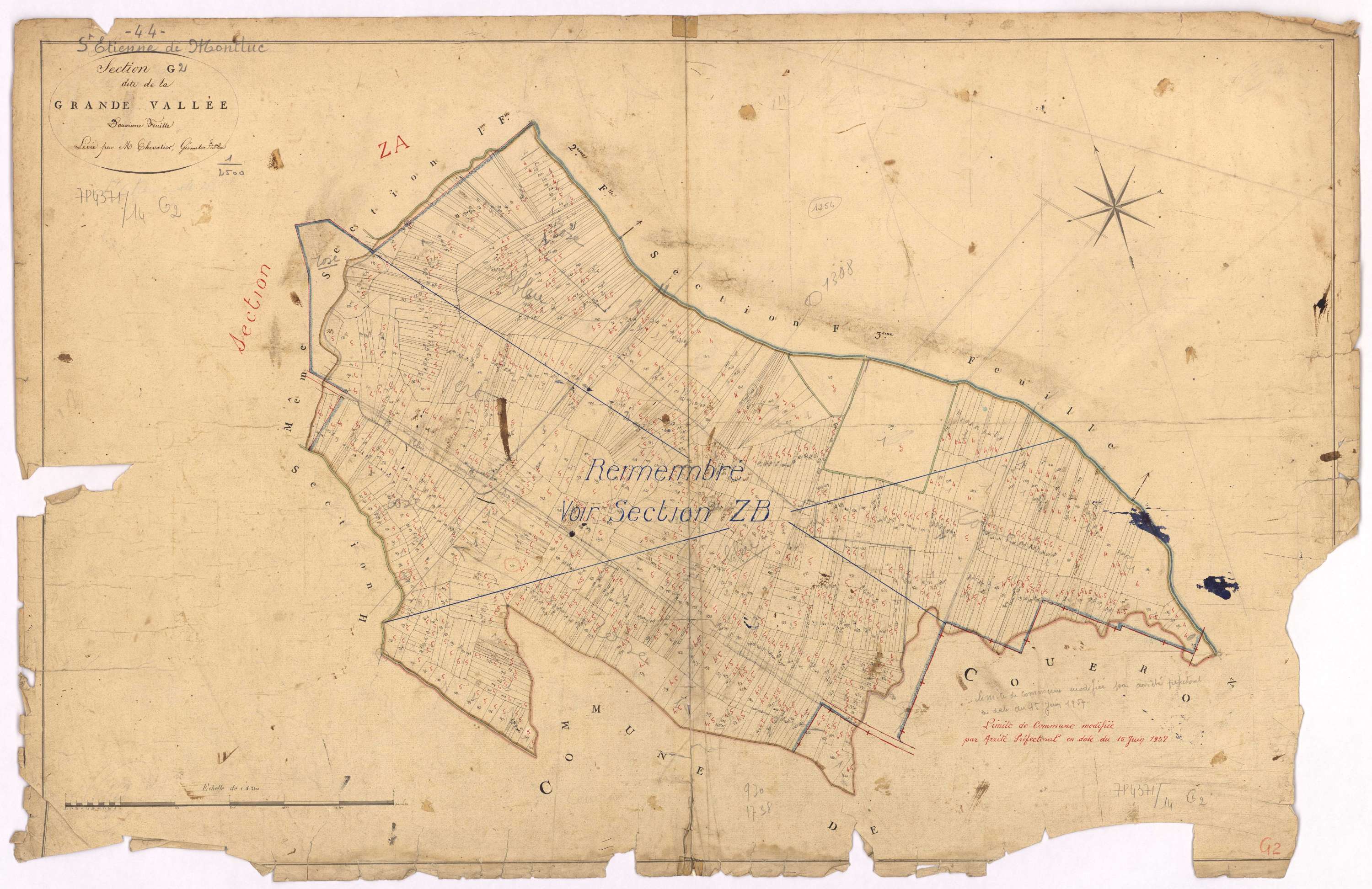 Saint-Étienne-de-Montluc - Section G2 Grande Vallée (section de La)