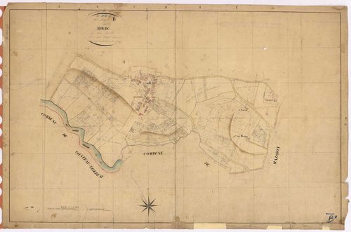 Saint-Fiacre-sur-Maine - Section B Bourg (section du)