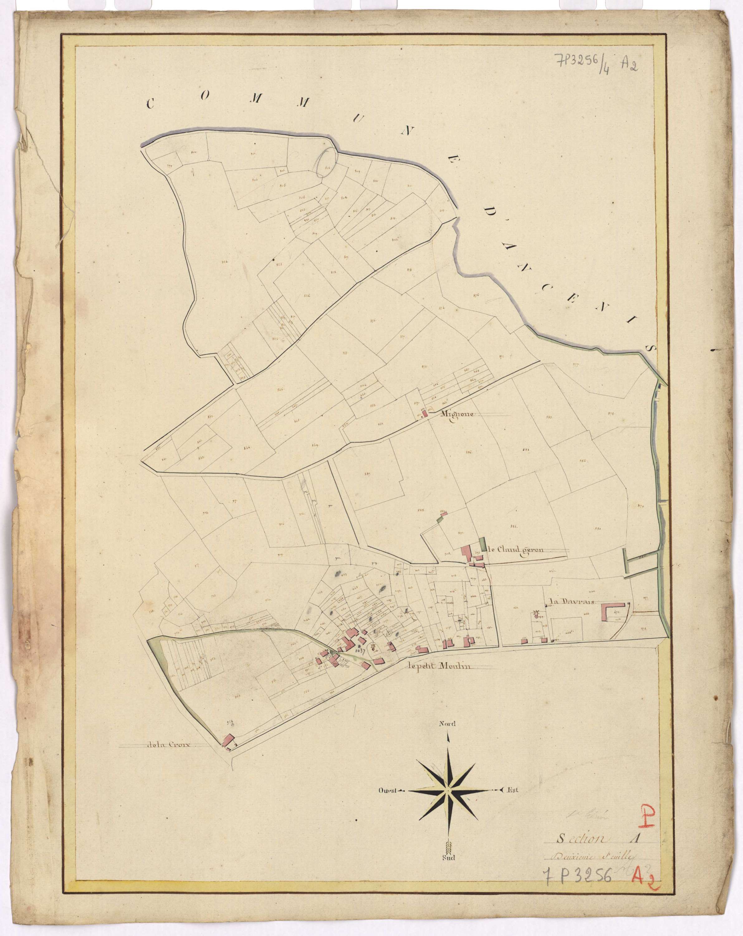 Saint-Géréon - Section A2 Bourg (section du)