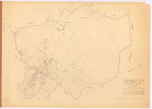 Saint-Géréon - Section A1 Bourg (section du) ; 1-323