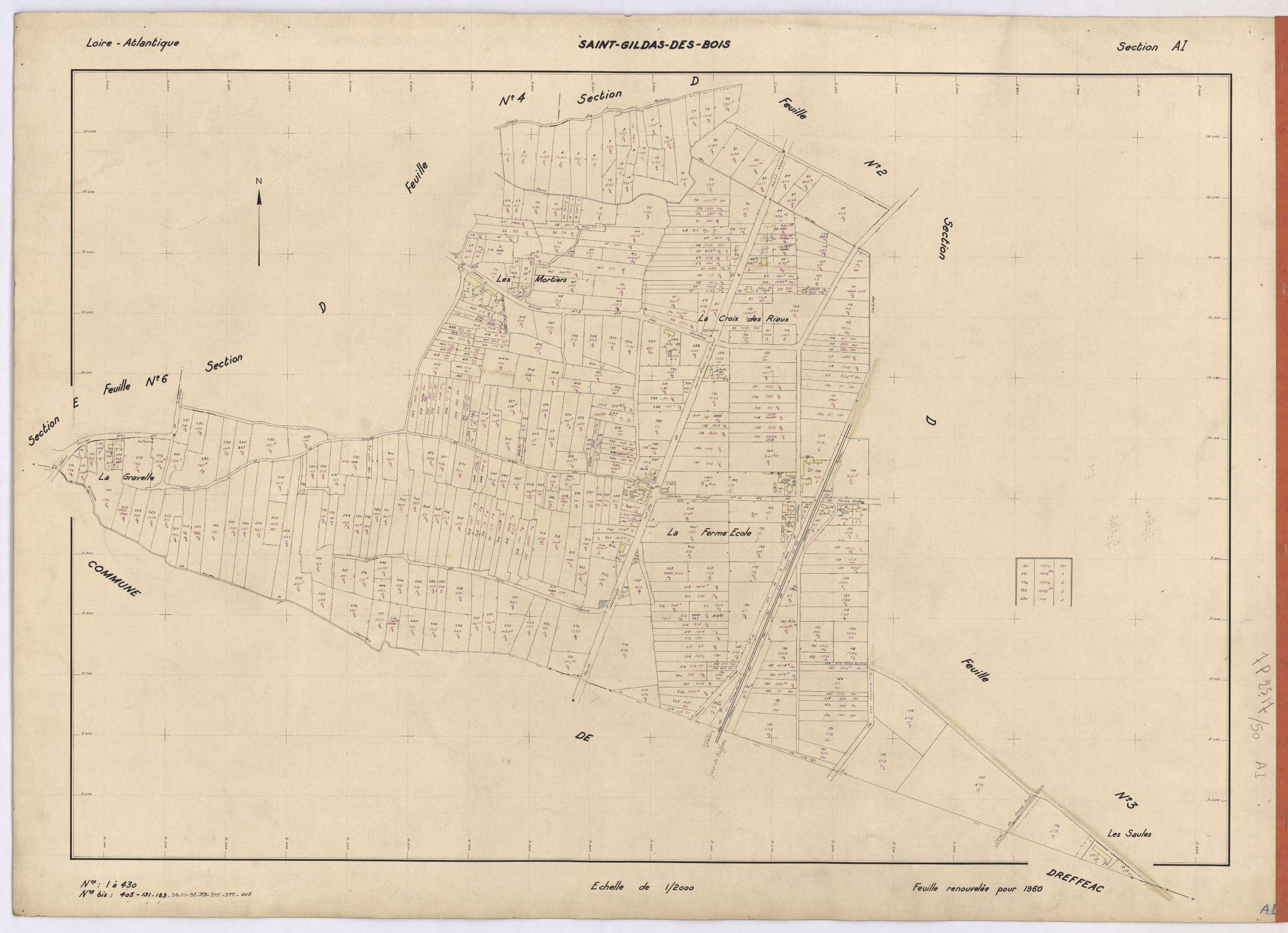 Saint-Gildas-des-Bois - Section AI 1-430