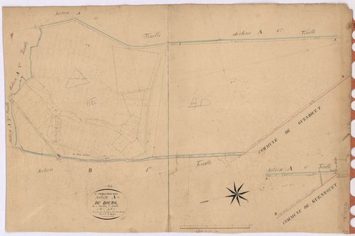 Saint-Gildas-des-Bois - Section A1 Bourg (section du) ; 1-24