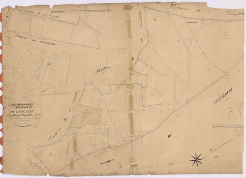Saint-Gildas-des-Bois - Section B1 Angatre (section de l') ; 1-81