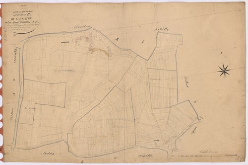 Saint-Gildas-des-Bois - Section B2 Angatre (section de l') ; 82-317