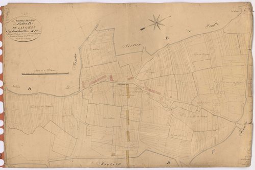Saint-Gildas-des-Bois - Section B4 Angatre (section de) ; 671-1143