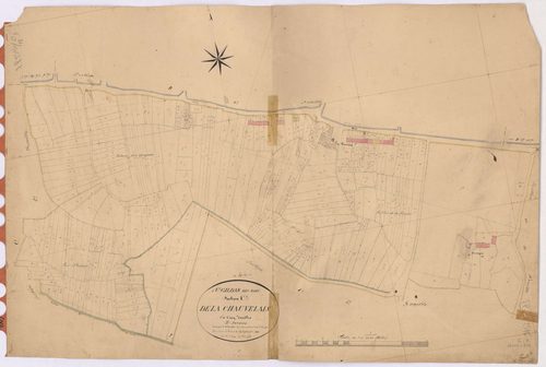 Saint-Gildas-des-Bois - Section C3 Chauvelais (section de La) ; 609-956
