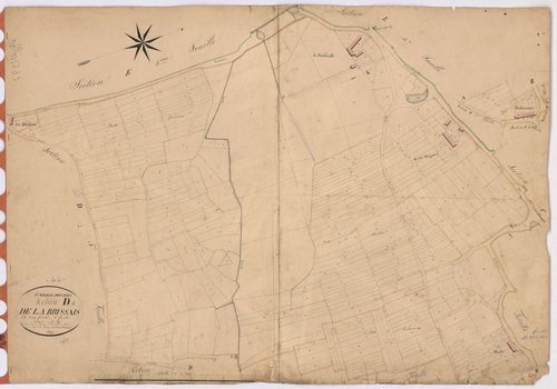 Saint-Gildas-des-Bois - Section D1 Brissais (section de La) ; 1-361