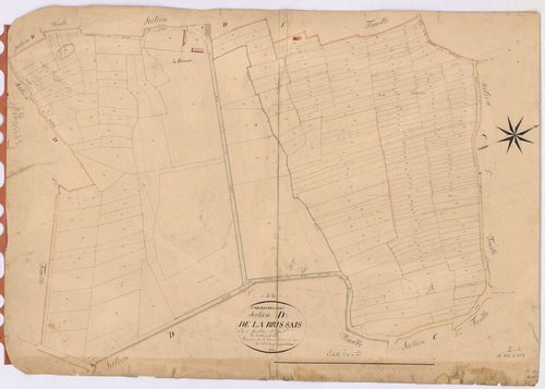 Saint-Gildas-des-Bois - Section D2 Brissais (section de La) ; 362-613