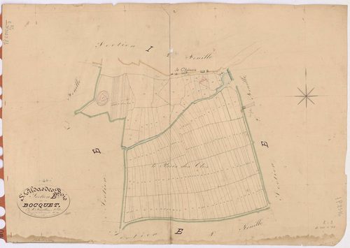 Saint-Gildas-des-Bois - Section E3 Bocquet (section de) ; 544-703