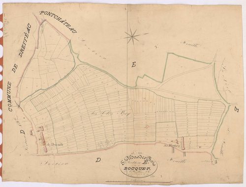 Saint-Gildas-des-Bois - Section E6 Bocquet (section de)