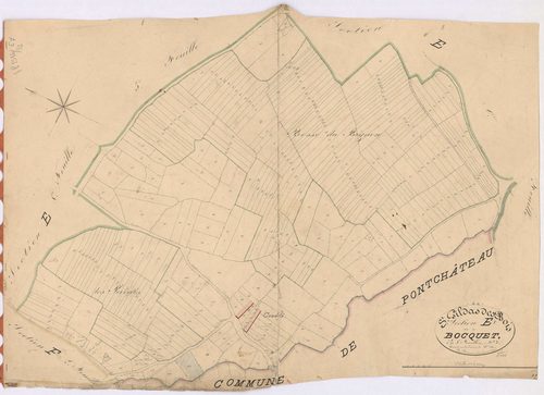 Saint-Gildas-des-Bois - Section E7 Bocquet (section de)