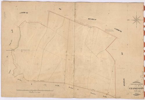 Saint-Gildas-des-Bois - Section H Crangeguin (section de) ; 1-52