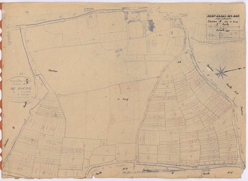 Saint-Gildas-des-Bois - Section A3 Bourg (section du) ; 175-327