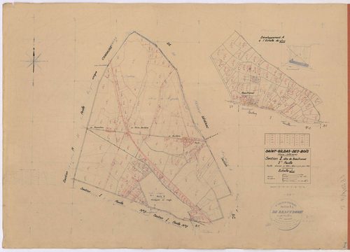 Saint-Gildas-des-Bois - Section I1 Beaufromet (section de) ; 1-299