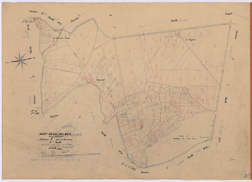 Saint-Gildas-des-Bois - Section I5 Beaufromet (section de) ; 974-1408