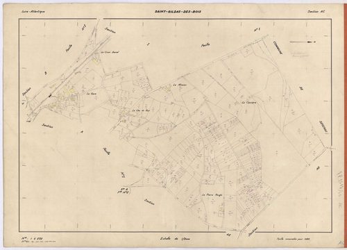 Saint-Gildas-des-Bois - Section AC 1-232