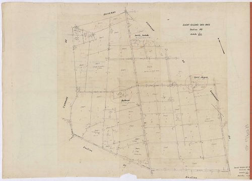 Saint-Gildas-des-Bois - Section AD 1-60