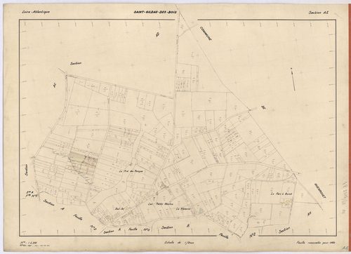 Saint-Gildas-des-Bois - Section AE 1-281
