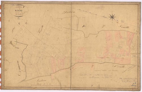 Saint-Herblain - Section F3 Bourg (section du) ; 1239-1433