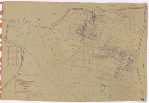 Saint-Herblon - Section H2 Haie (section de La) ; 345-560