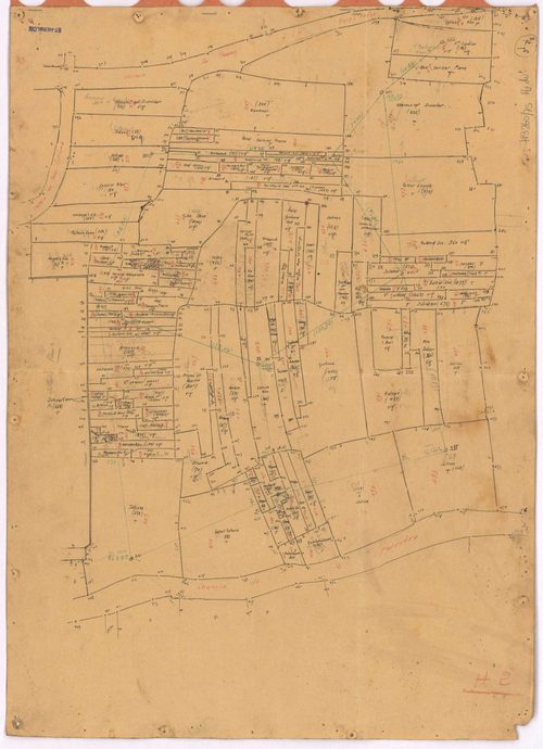 Saint-Herblon - Section H2 (développement) Haie (section de La) ; 345-560 ; développement de diverses parcelles