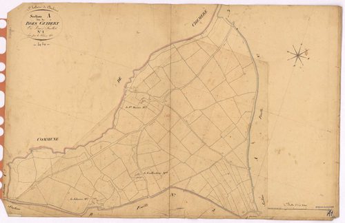 Saint-Hilaire-de-Chaléons - Section A1 Bois-Guibert (section du) ; 1-130