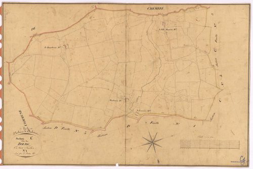 Saint-Hilaire-de-Chaléons - Section C1 Bourg (section du) ; 1-127