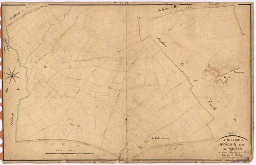 Saint-Hilaire-de-Chaléons - Section G2 Noyeux (section de) ; 250-751