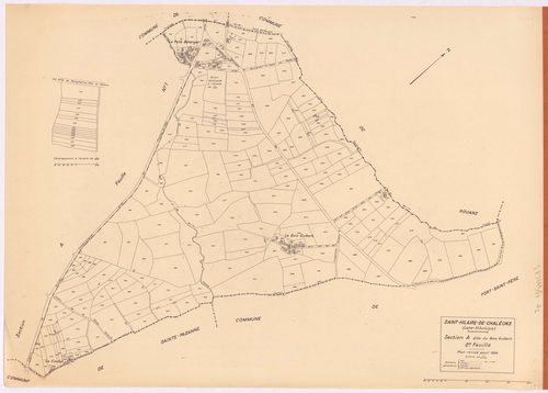 Saint-Hilaire-de-Chaléons - Section A2 Bois Guibert (section du) ; 180-445