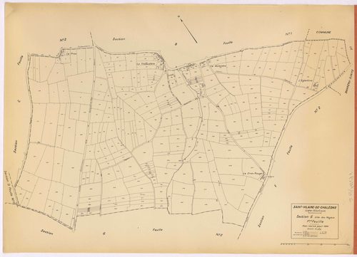 Saint-Hilaire-de-Chaléons - Section G1 Noyeux (section de) ; 1-318