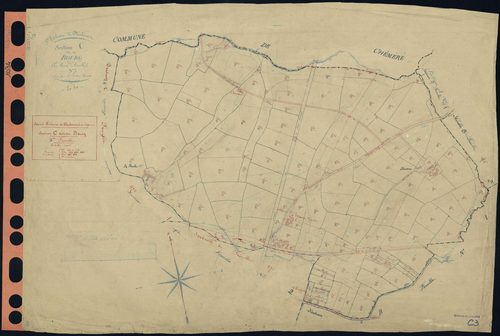 Saint-Hilaire-de-Chaléons - Section C3 Bourg (section du) . 522-678