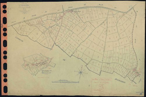 Saint-Hilaire-de-Chaléons - Section F1 Carouère (section de La) . 1-229