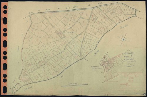 Saint-Hilaire-de-Chaléons - Section F2 Carouère (section de La) . 230-451