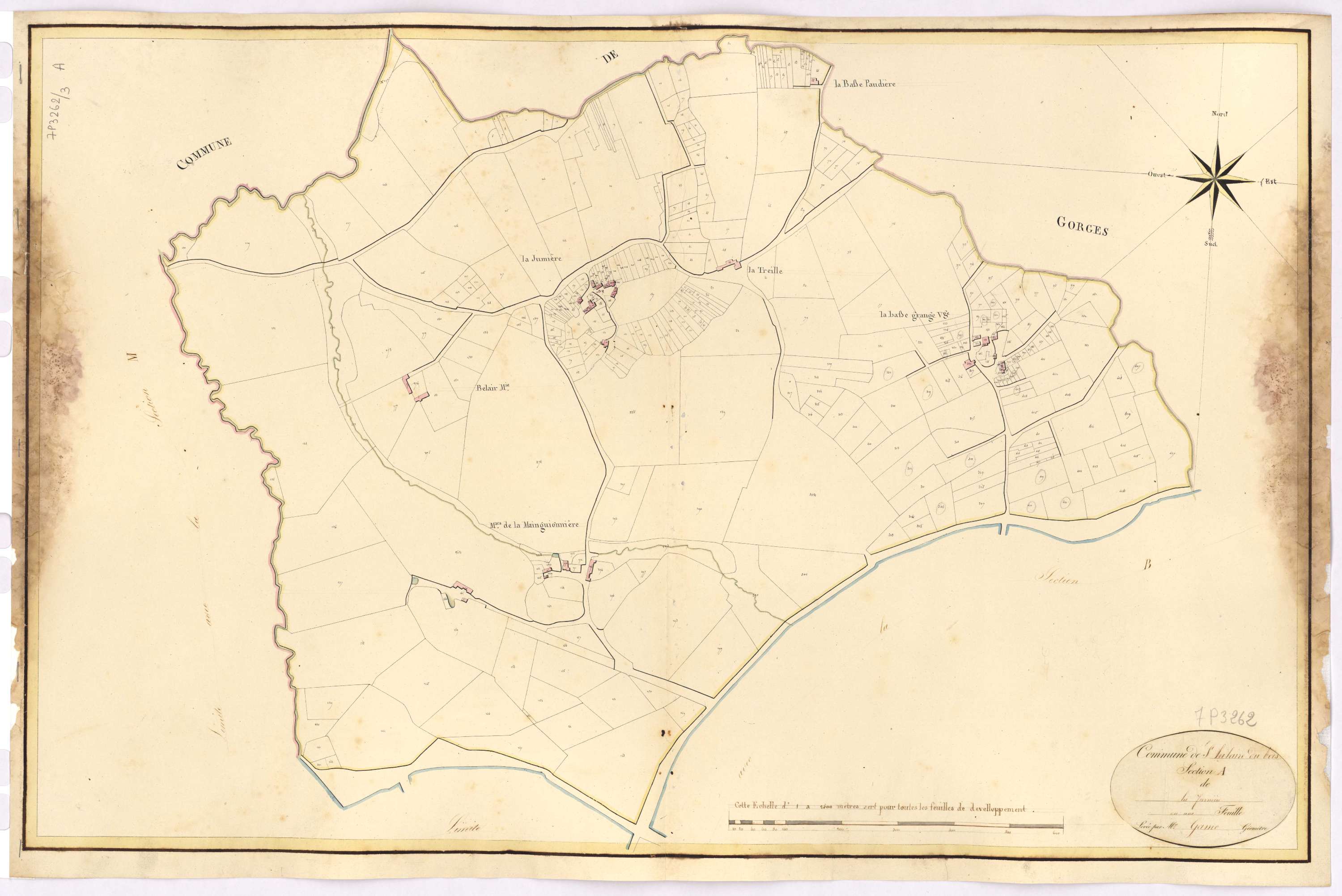 Saint-Hilaire-de-Clisson - Section A Jumière (section de La)
