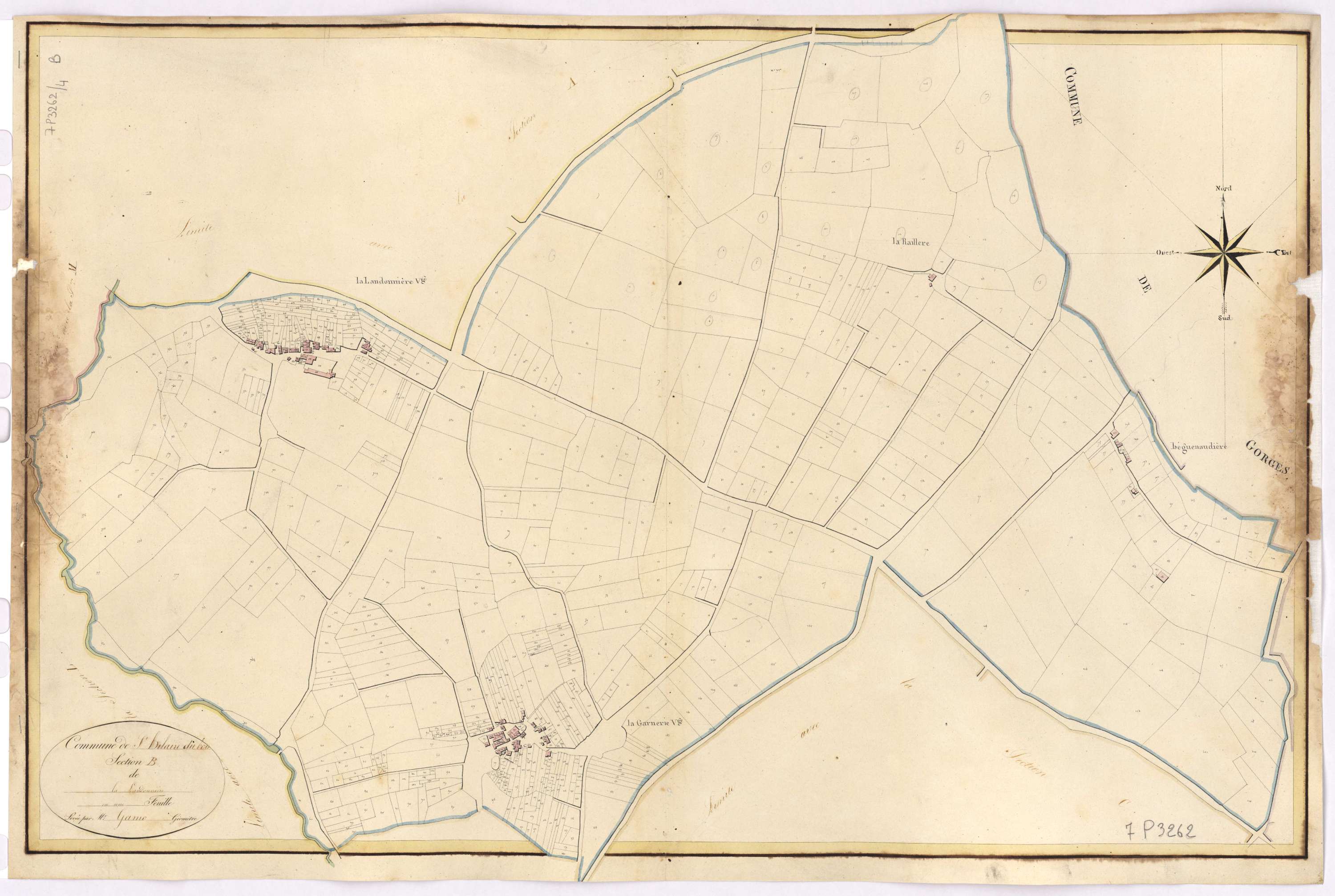 Saint-Hilaire-de-Clisson - Section B Landonnière (section de La)