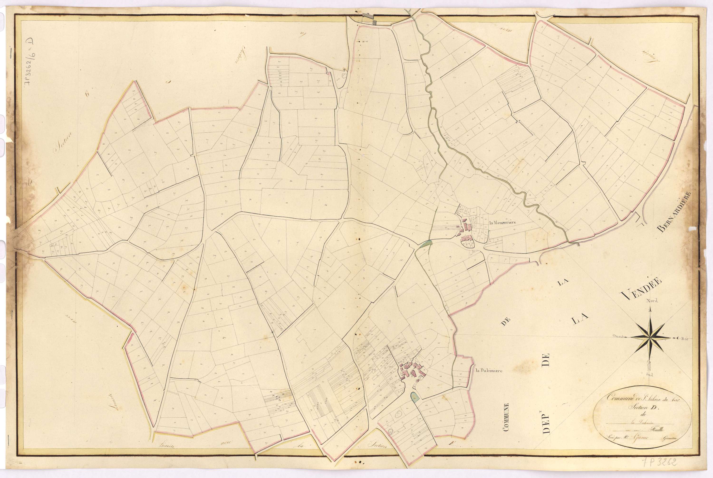 Saint-Hilaire-de-Clisson - Section D Dabinière (section de La)