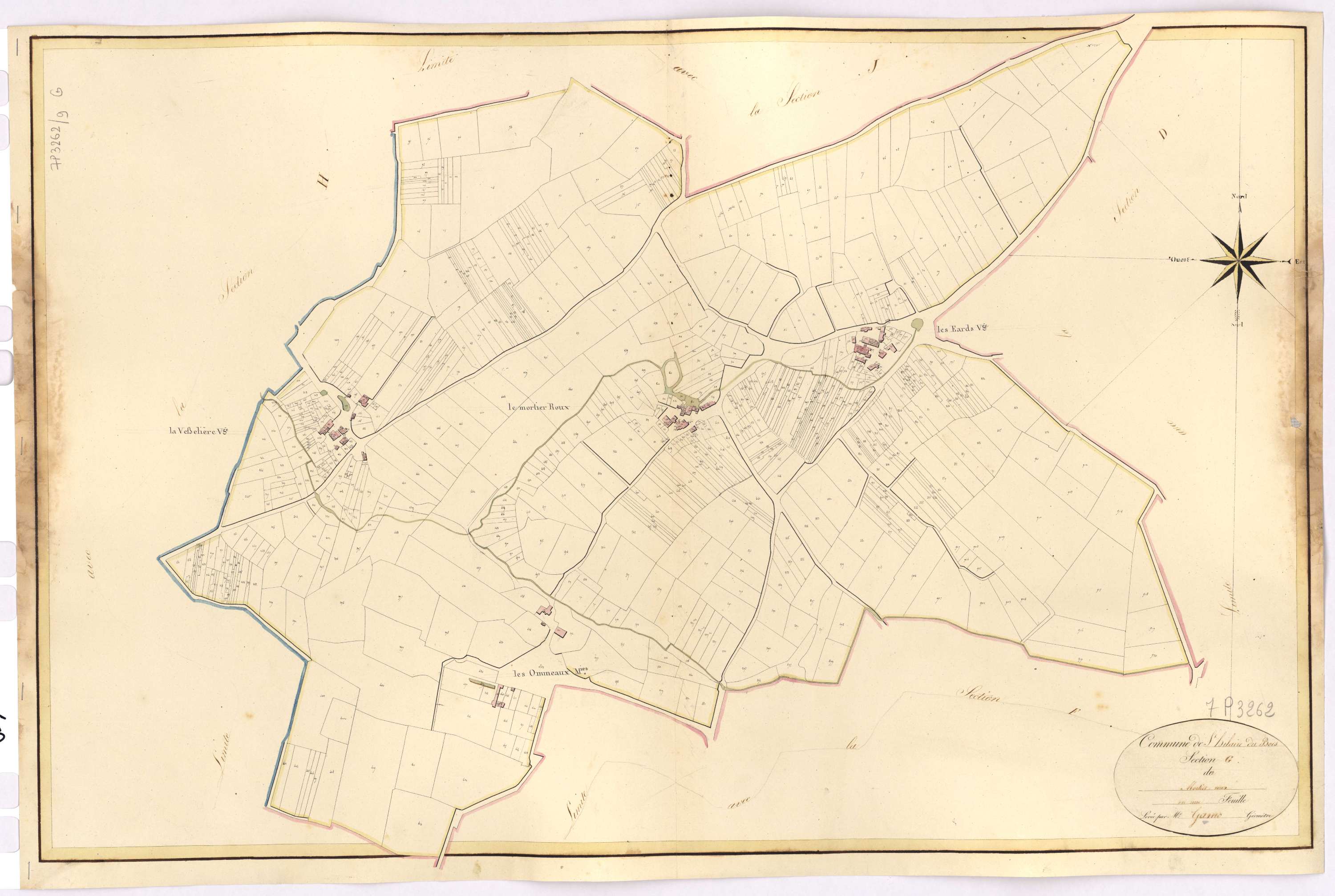 Saint-Hilaire-de-Clisson - Section G Mortier Roux (section du)