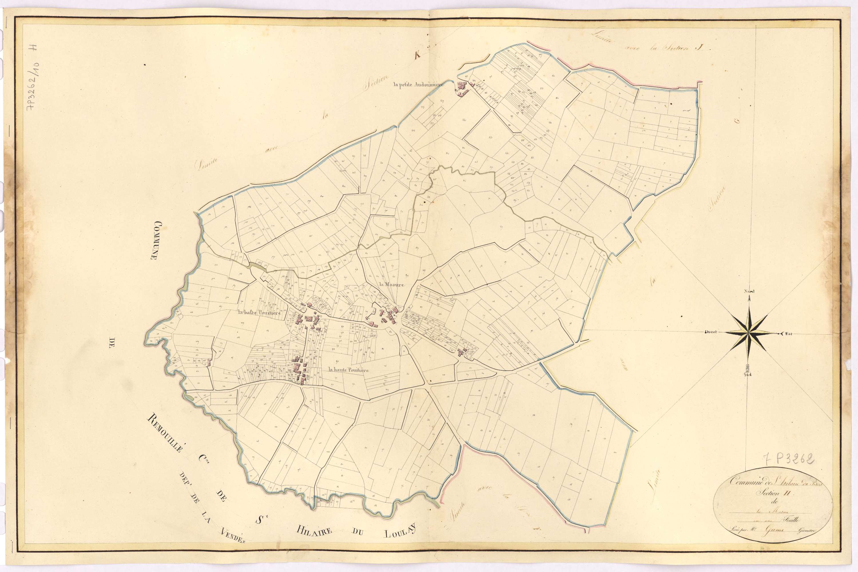 Saint-Hilaire-de-Clisson - Section H Masure (section de La)