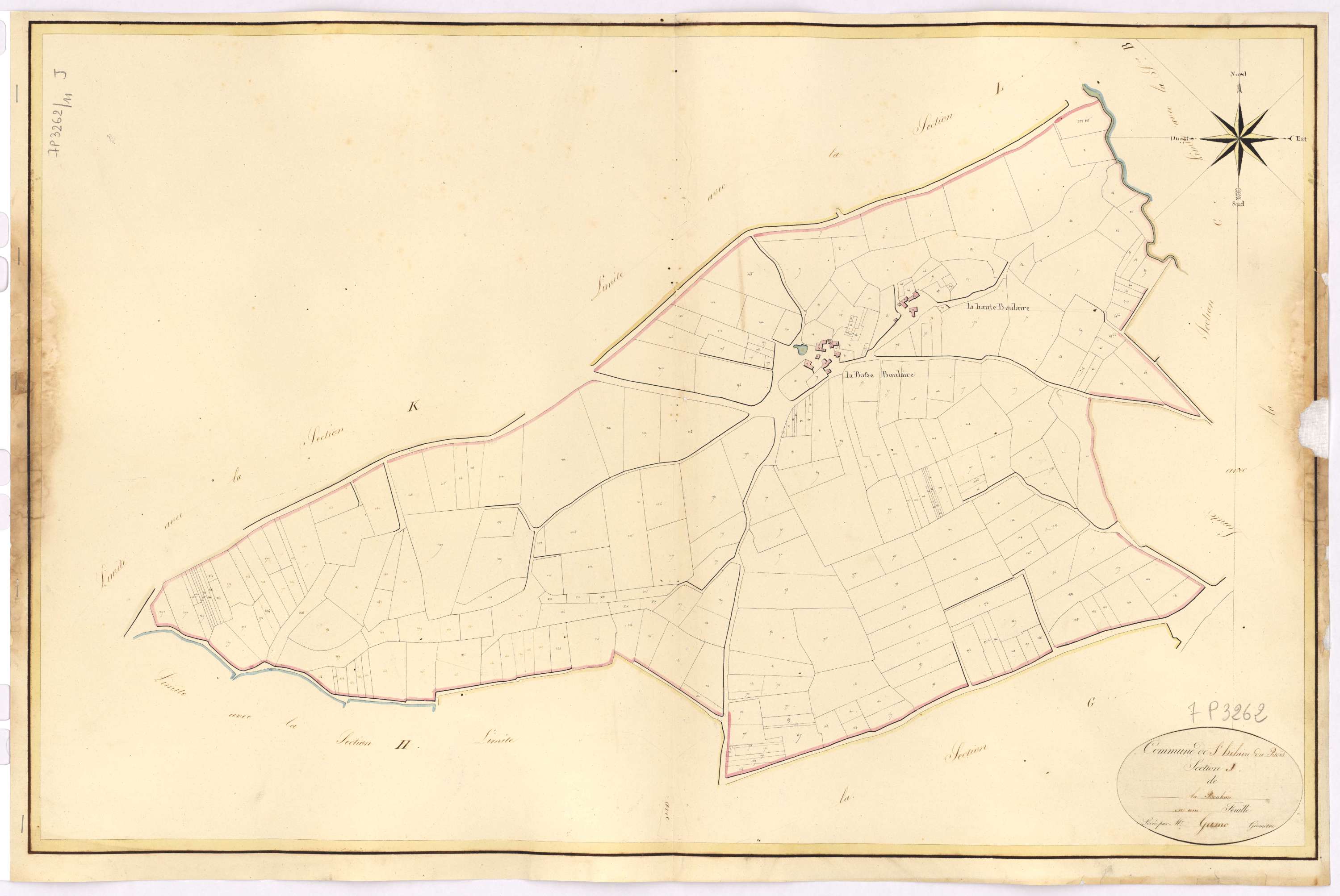 Saint-Hilaire-de-Clisson - Section J Boulaire (section de La)