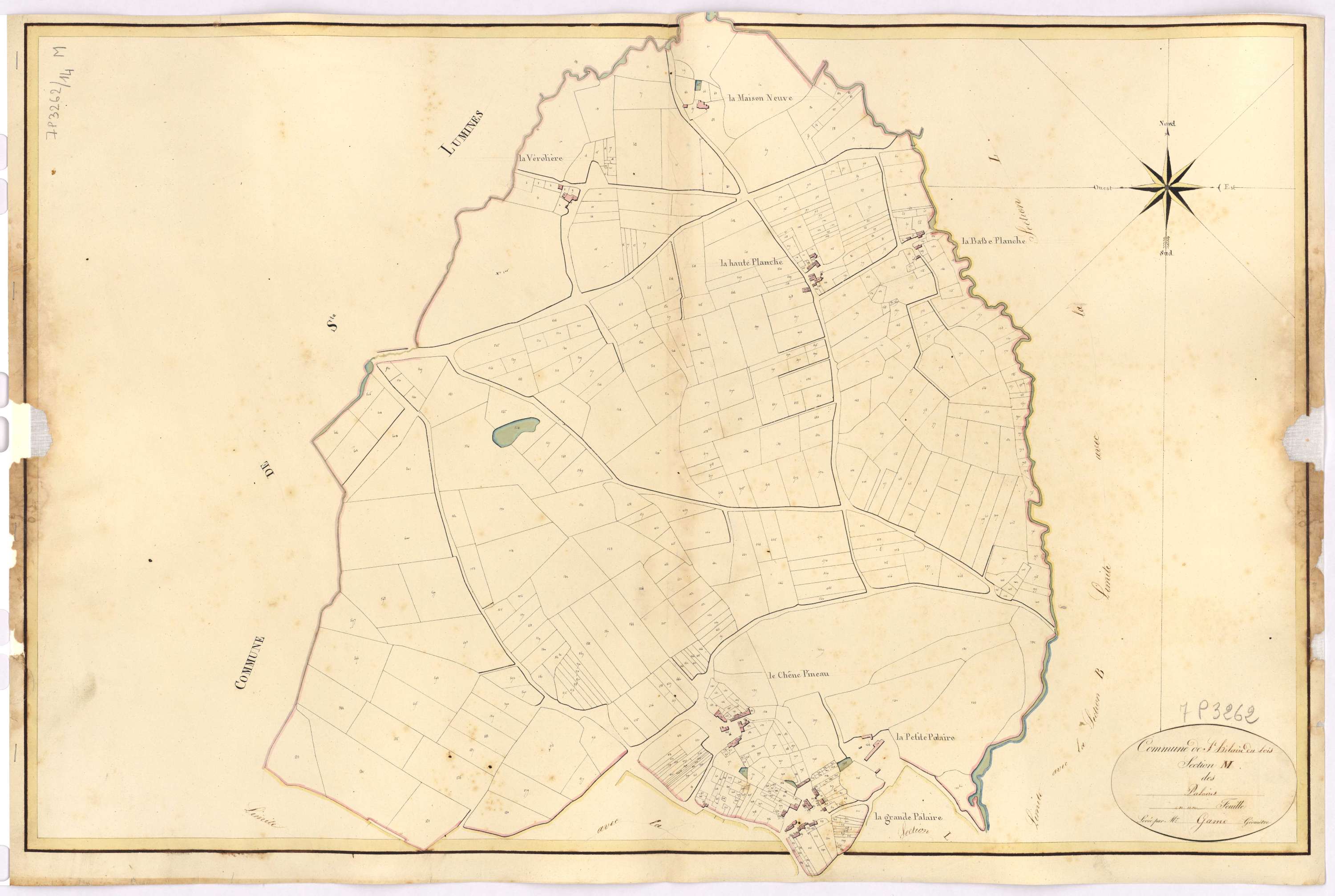Saint-Hilaire-de-Clisson - Section M Palaires (section des)