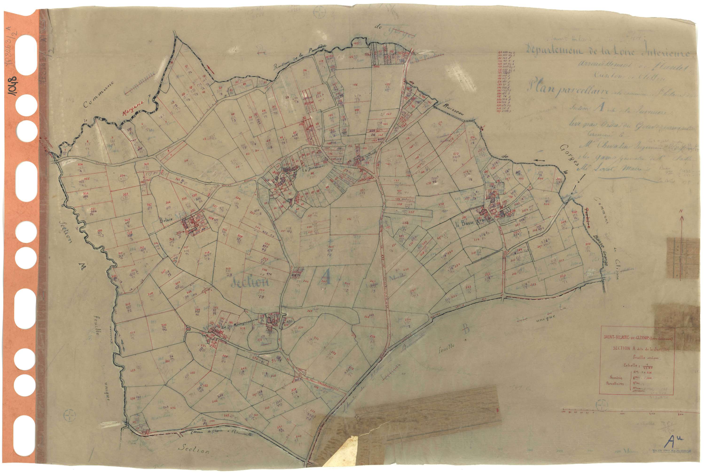 Saint-Hilaire-de-Clisson - Section A Jurmière (section de La) . 1-356