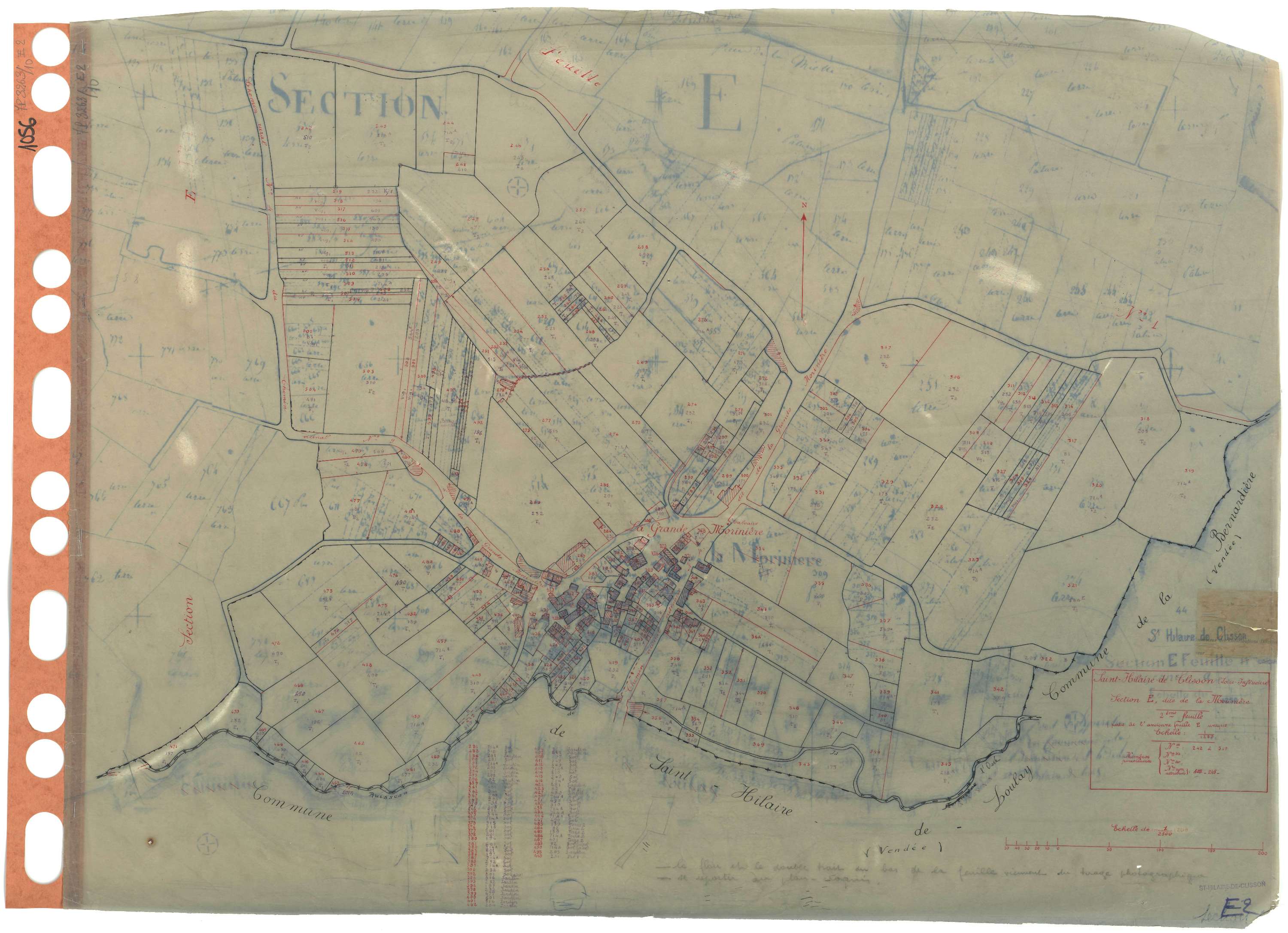 Saint-Hilaire-de-Clisson - Section E2 Morinière (section de La) . 242-519