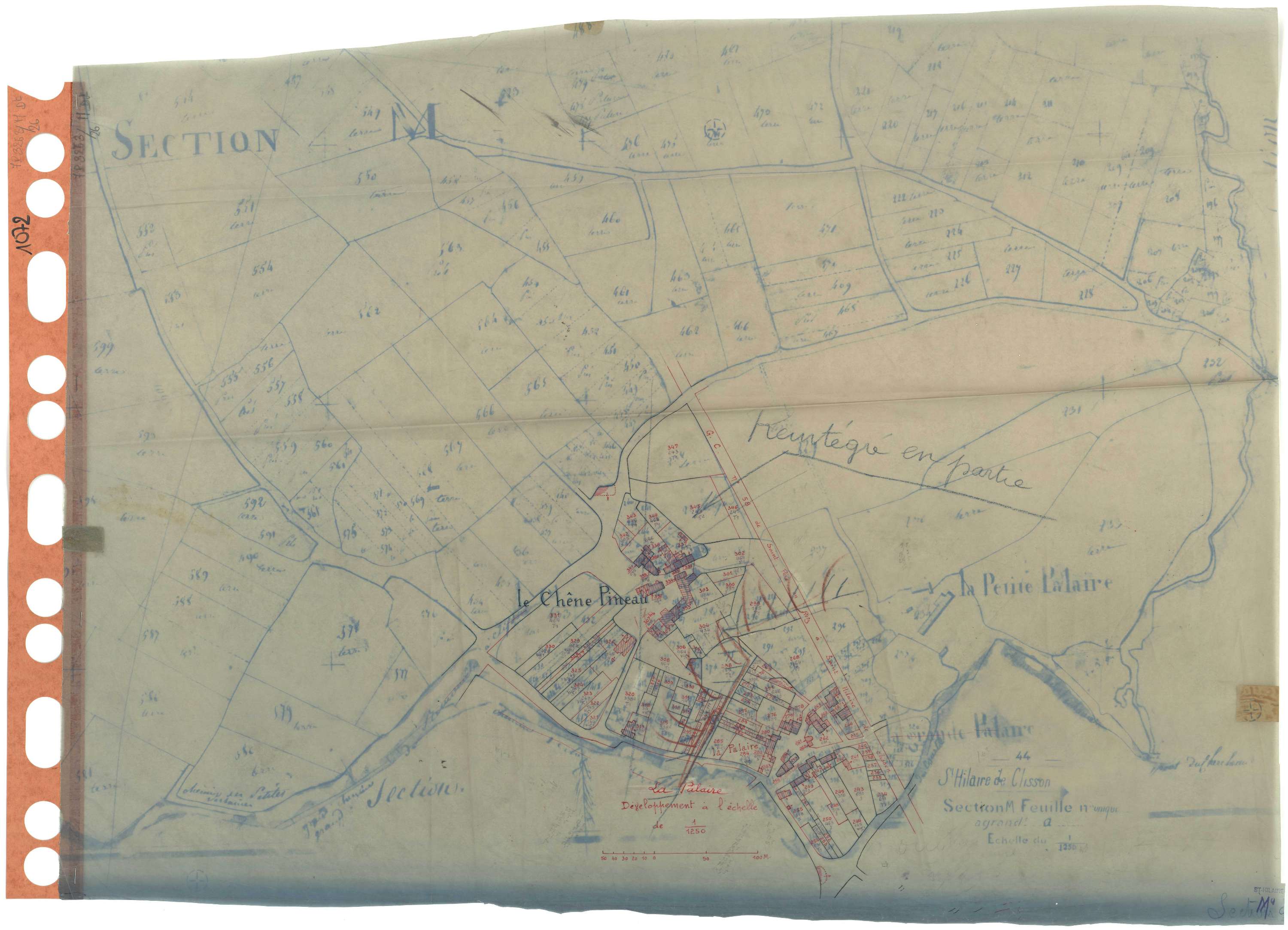 Saint-Hilaire-de-Clisson - Section M (développement) Palaire (section de La) . 1-445