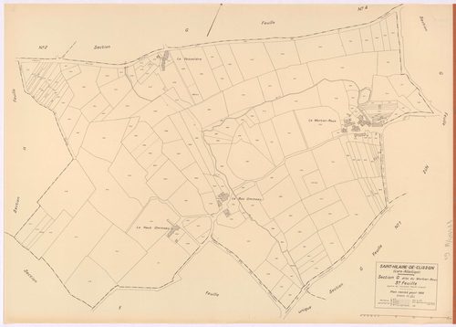 Saint-Hilaire-de-Clisson - Section G3 Mortier-Roux (section du) ; 234-424