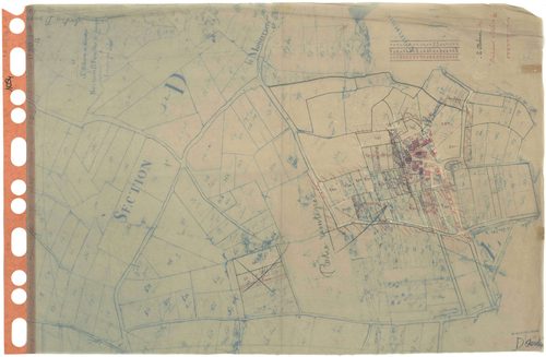 Saint-Hilaire-de-Clisson - Section D (développement) Dabinière (section de La) . 1-557 . développement du village de La Dabinière