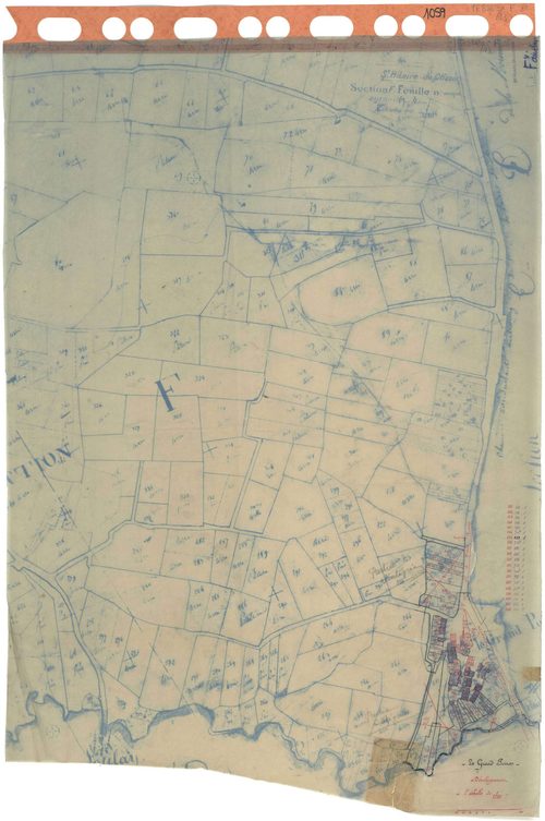 Saint-Hilaire-de-Clisson - Section F (développement) Pichaudière (section de La) . 1-462 . développement du village du Grand Poiron