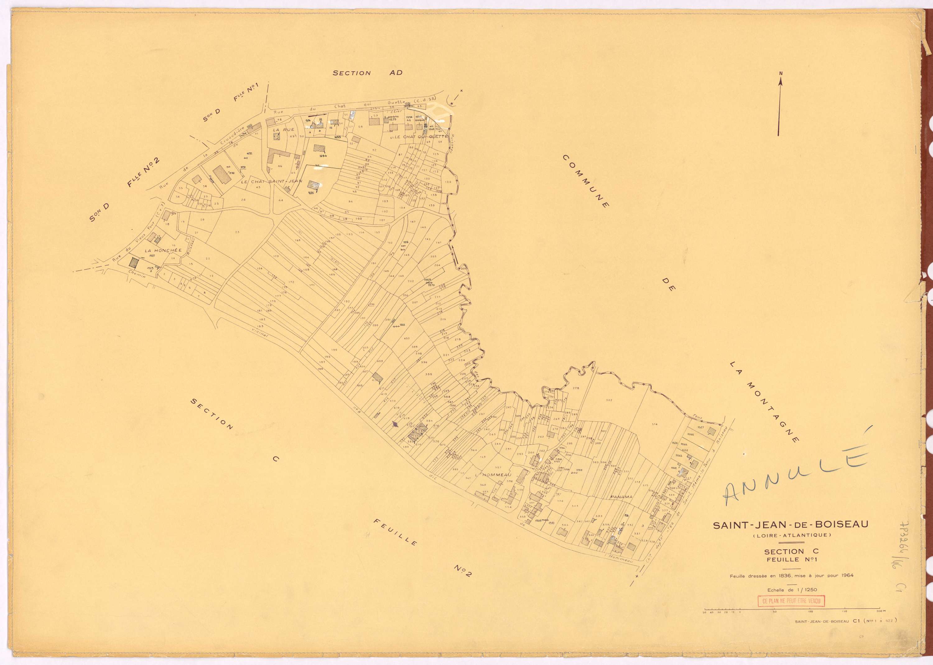 Saint-Jean-de-Boiseau - Section C1 1-422
