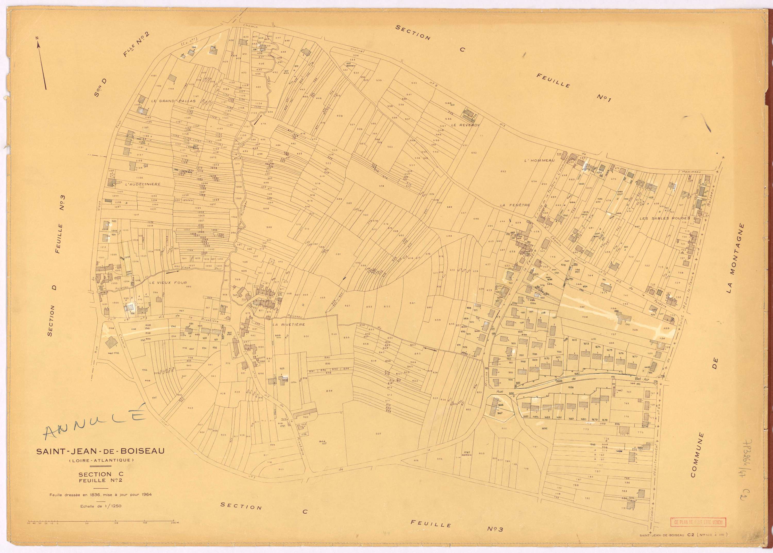 Saint-Jean-de-Boiseau - Section C2 423-1191
