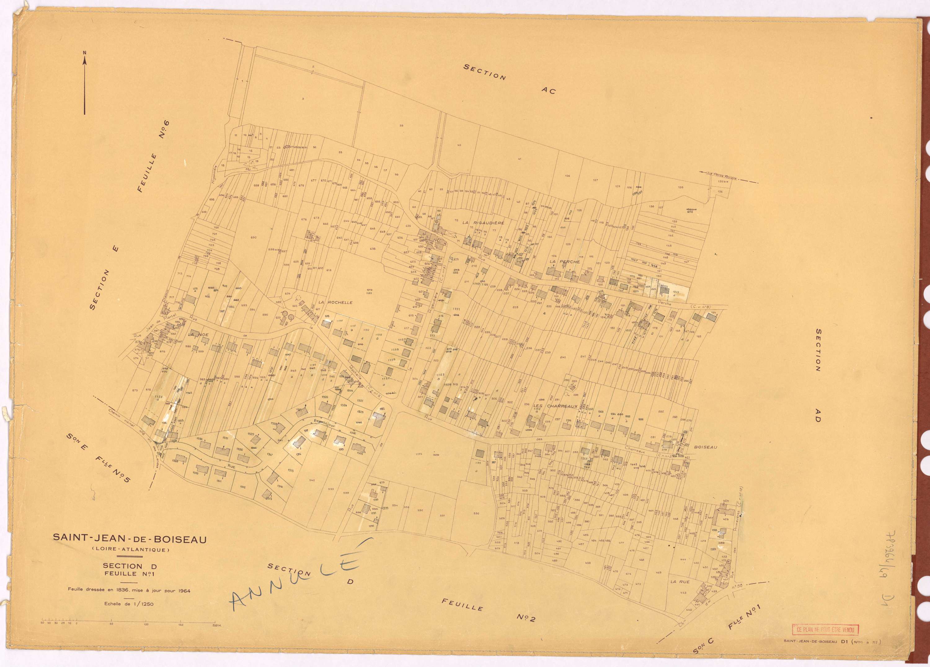 Saint-Jean-de-Boiseau - Section D1 1-717