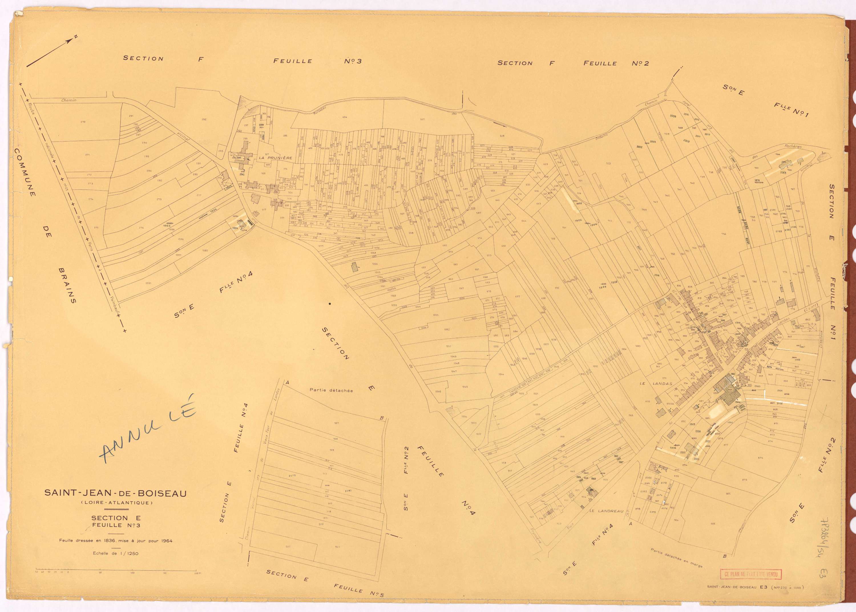 Saint-Jean-de-Boiseau - Section E3 270-1089